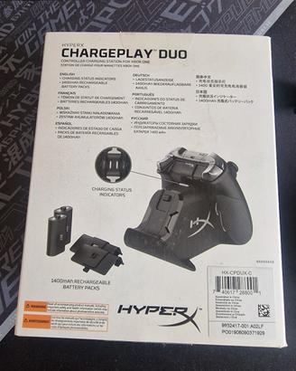 HYPERX Caricabatterie JOYSTICK xbox doppio