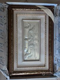 Quadro in Argento 925 con Cornice Pregiata
