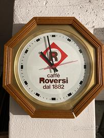 Orologio Pubblicita Caffè Roversi
