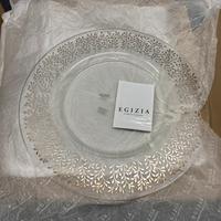 Piatto Centrotavola Egizia in vetro NUOVO!