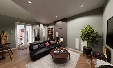 Suggestivo monolocale con soppalco