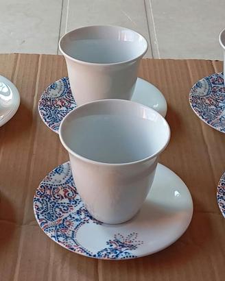 Bicchieri x6 Driade White Snow by Antonia Astori