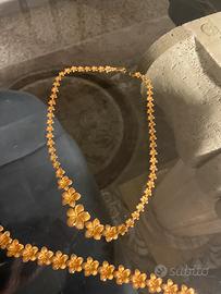 Parure completa oro 18k