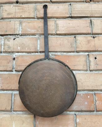 Grande padella in rame vintage 