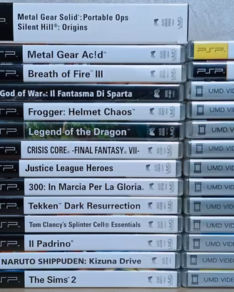 Giochi e Film UMD Psp PROMO 3x2