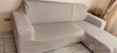 copridivano angolare fatto su misura 