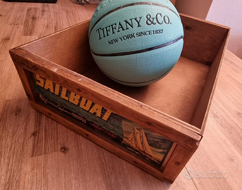 replay scatola legno contenitore vintage originale