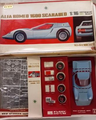 Kit BANDAI Alfa Romeo Scarabeo 1600 scala 1/16