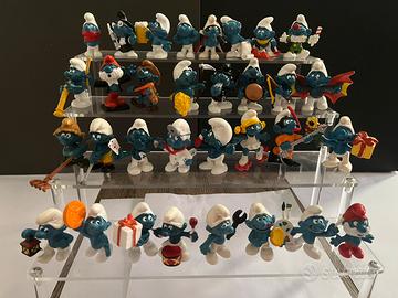 Puffi vintage Peyo Schleich Bully 4 euro l’uno