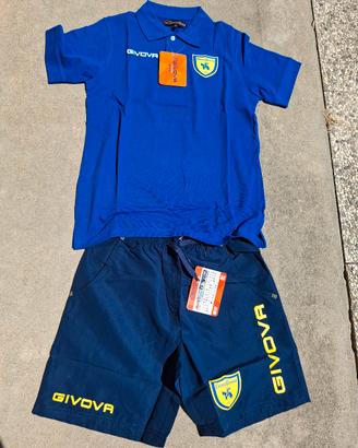 Chievo Verona Polo e Bermuda Taglia S