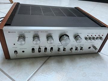 Amplificatore Sanyo DCA 650 hi fi vintage