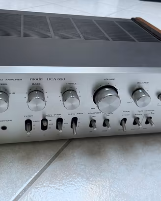 Amplificatore Sanyo DCA 650 hi fi vintage