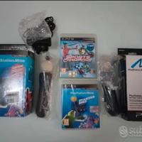 PS3/PS4 Controller move+gioco+camera PS3