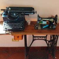 Macchina da cucire e scrivere