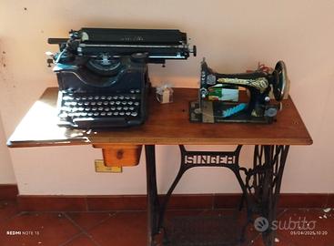 Macchina da cucire e scrivere