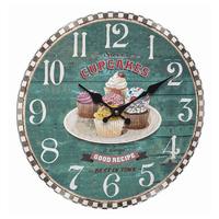 Orologio Analogico Vintage Cupcakes