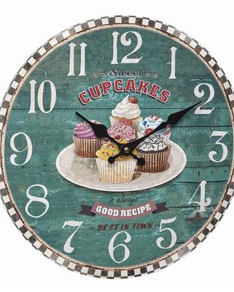 Orologio Analogico Vintage Cupcakes