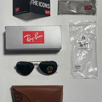 Ray-Ban Aviator Classic - Nuovi - Full Set