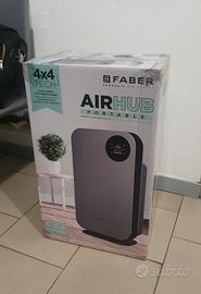 Faber air hub portable bianco purificatore virus