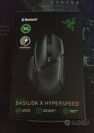 MOUSE RAZER Basilisk X Hyperspeed 16K DPI + BT