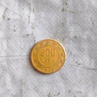 monetina/coin 200 lire / monetta 200 lire del 1978