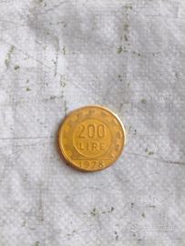 monetina/coin 200 lire / monetta 200 lire del 1978