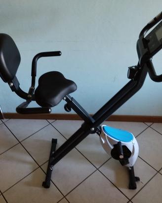 Cyclette pieghevole Fitness Disc.