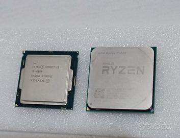 processore Ryzen 7 1700 + Intel Core i3
