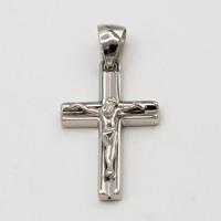 Ciondolo in oro bianco 18kt Croce E.2470