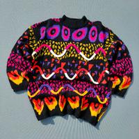 Maglione Jamie Scott con fantasie geometriche