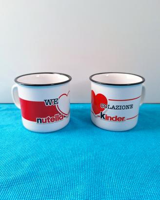 Coppia Tazze mug Nutella