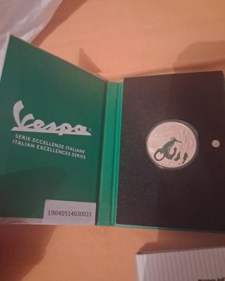 monete anniversario vespa zecca italiana