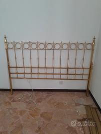 letto matrimoniale in ottone