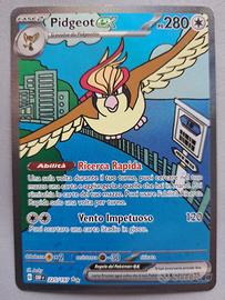 Pidgeot Ex 225/197 - ossidiana infuocata