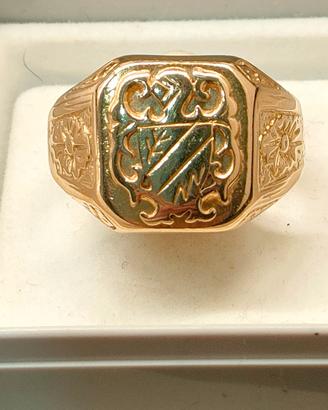 Anello uomo Chevalier in oro 18kt 