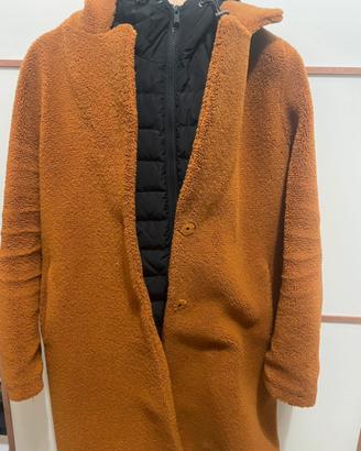 Bomboogie cappotto teddy color cammello tagli 1/40
