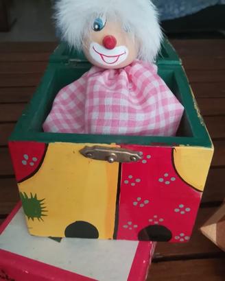 Lotto 4 Giochi vintage in legno