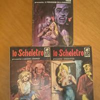 💀 3 Fumetti LO SCHELETRO - Serie Horror Erotica 