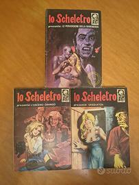 💀 3 Fumetti LO SCHELETRO - Serie Horror Erotica 