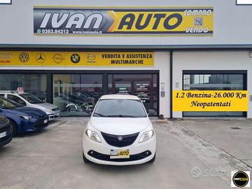LANCIA Ypsilon 1.2 Benzina-26.000 Km-Neopatentati