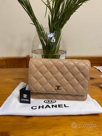 Chanel Wallet on Chain (WOC) Beige