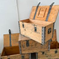 Bauli militare in legno