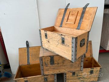 Bauli militare in legno