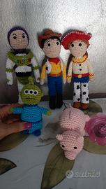 set personaggi Toy Story fatto a mano 