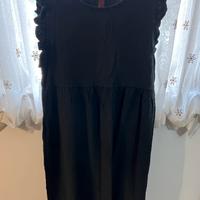Vestito estivo donna nero tg. Unica