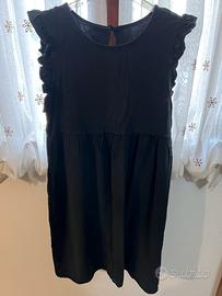Vestito estivo donna nero tg. Unica