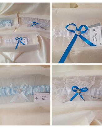 Giarrettiere sposa vari colori e modelli Leggere
