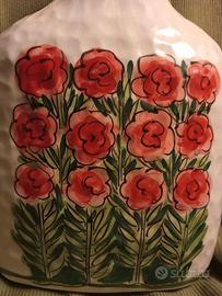 Vaso in ceramica Zanolli lavorazioni a mano