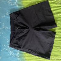 Pantalone bermuda blu