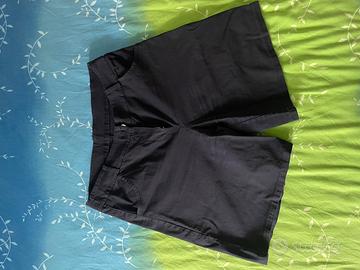 Pantalone bermuda blu